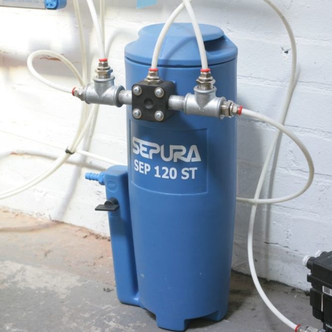 condensate separator and condensate recovery| Air Equipment