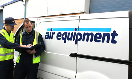 Air compressor engineers by the van | air compressors | air equipment
