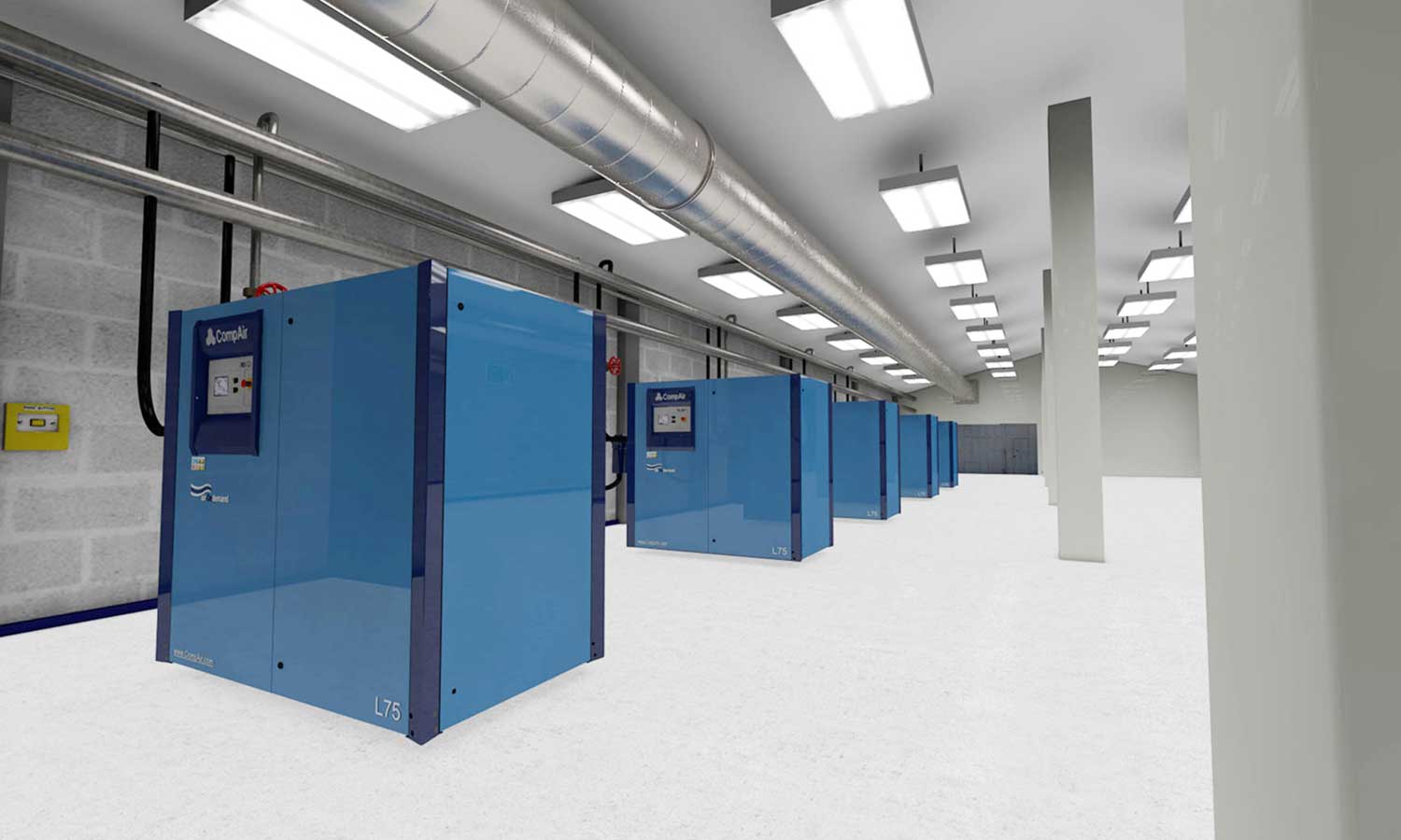 CompAir air compressor installation 1 Air Equipment